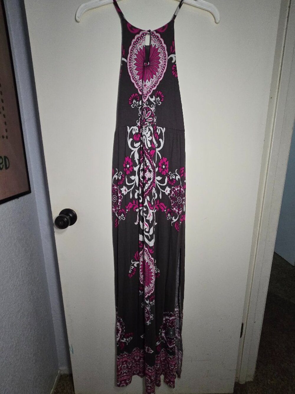 Women's Maxi Dress with Slit